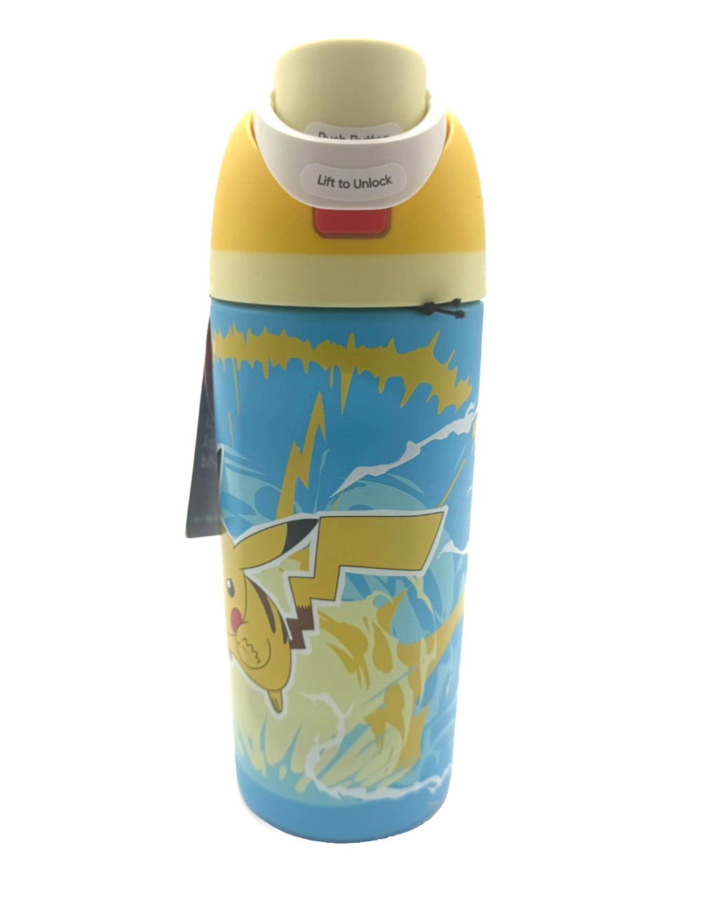 Pokemon x Owala Pikachu I Choose U 16oz Stainless Steel Water Bottle FreeSip New